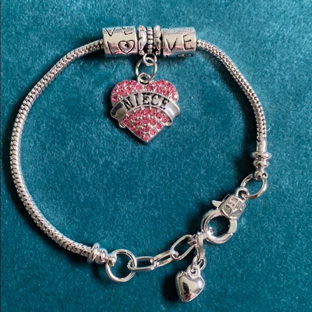 “Niece” charm bracelet